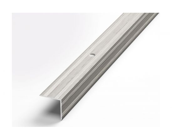 Порог угловой алюминиевый декоративный (20х20 мм, 1,8 м, Дуб арктик) ЛУКА УТ000002745 