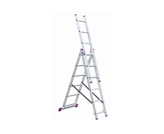 Универсальная алюминиевая лестница 3х6 Krause Corda 010360 