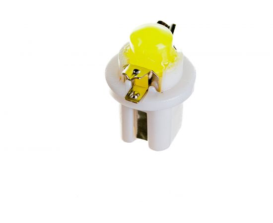 Автолампа диод SKYWAY B8.5, 1 COB диод, BAX10D, 1-контакт, белая приборная панель S08201396 