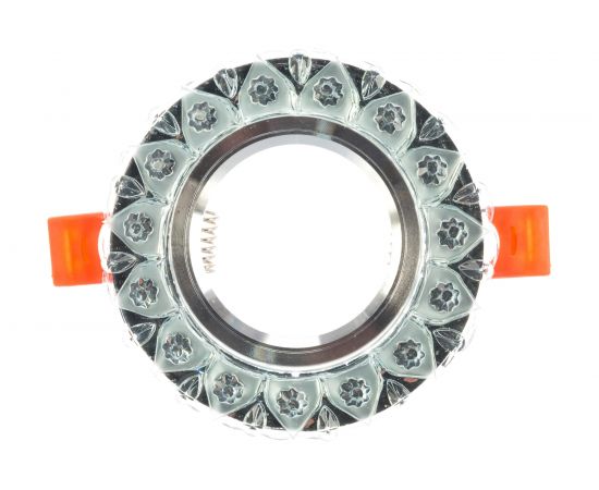 Встраиваемый потолочный светильник FERON со светодиод подсветкой, прозрач, хром, CD908 28891 – изображение 2