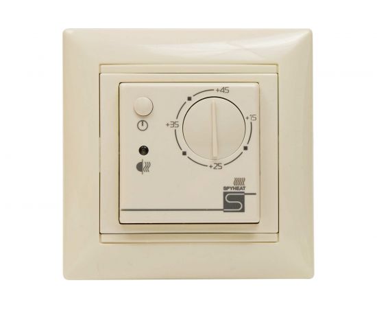 Термостат встраиваемый SPYHEAT ETL-308B беж – изображение 2