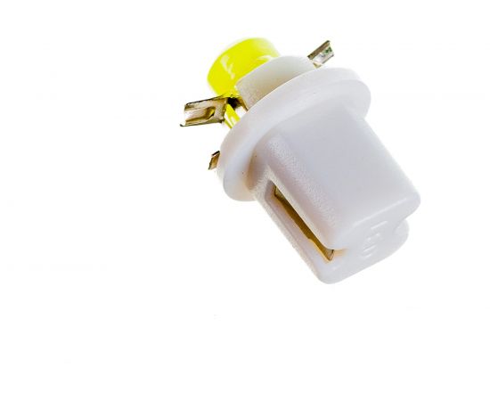 Автолампа диод SKYWAY B8.5, 1 COB диод, BAX10D, 1-контакт, белая приборная панель S08201396 – изображение 2