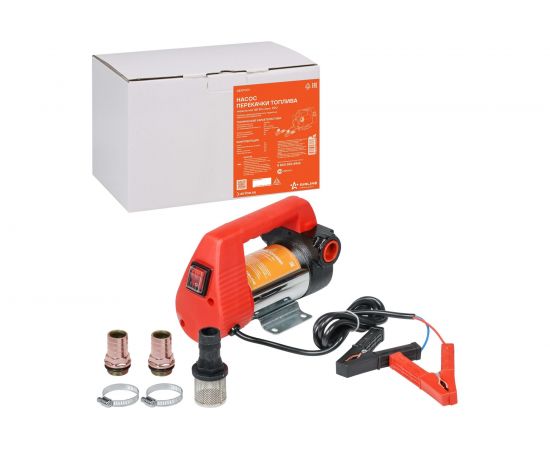 Насос перекачки топлива AIRLINE переносной, 12 В, 50 л/мин PRO AEAT001 – изображение 2