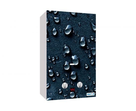 Газовый водонагреватель BaltGaz VEKTOR 10 G черные капли 30560 – изображение 2