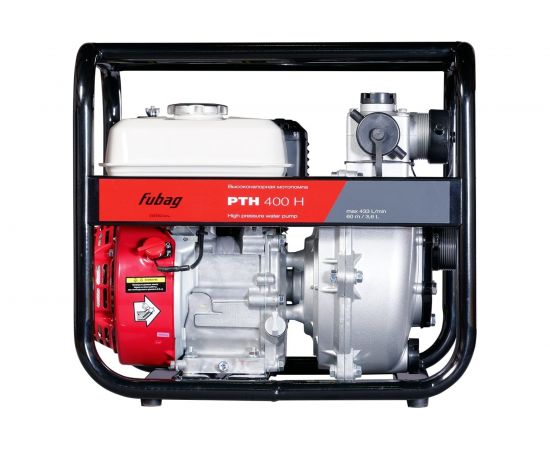 Высоконапорная мотопомпа FUBAG PTH 400H 838244 – изображение 2