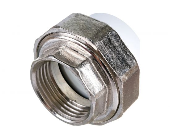 Разъемная муфта с внутренней резьбой Политэк ПП 32х1 9801003201 – изображение 2