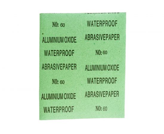 Лист шлифовальный СТАНДАРТ на бумажной основе, водостойкий (5 шт; 230х280 мм; Р60) Зубр 35417-060 – изображение 2