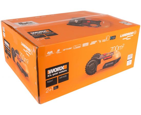 Роботизированная газонокосилка WORX Landroid M 700 кв.м WR142E – изображение 22