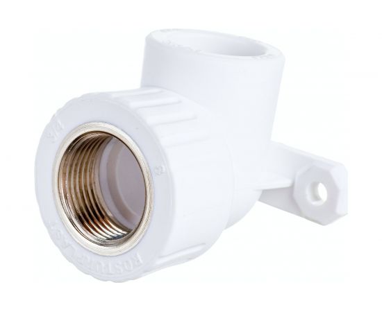 Угольник с креплением RTP PN25 комбинированный, внутренняя резьба D25х3/4 мм 15107 – изображение 3