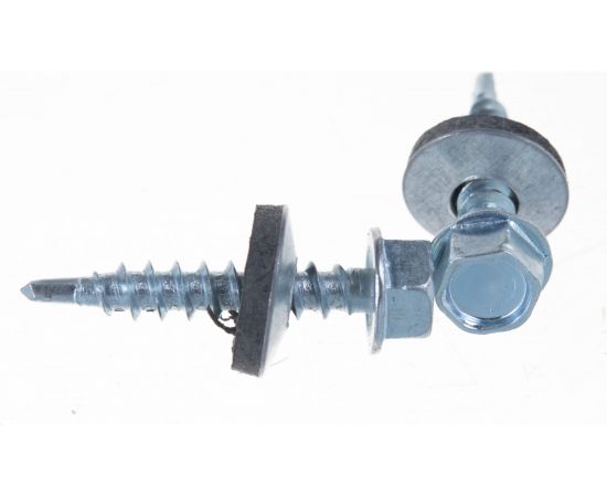 Кровельный саморез Качественный КРЕПЕЖ цинк, 4.8х29 мм, 85 шт 0300167 КЧ – изображение 3