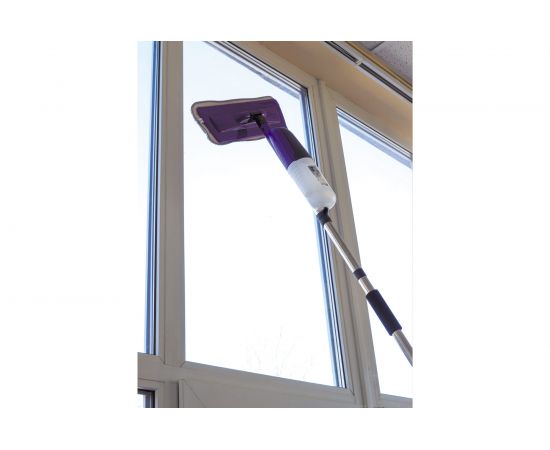 Швабра для влажной уборки поверхностей ФЕЯ ПОРЯДКА SMP-824 фиолетовая, с распылителем 4606400626244 – изображение 3