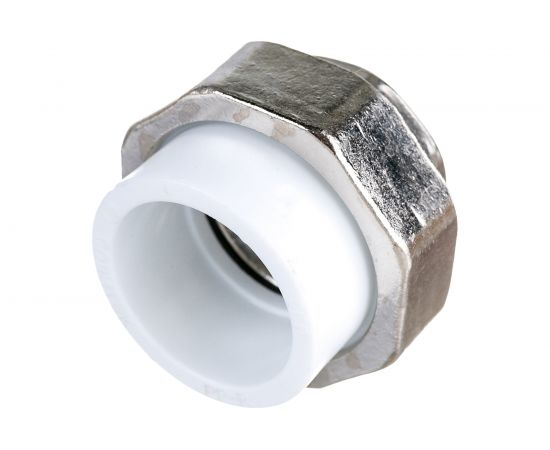 Разъемная муфта с внутренней резьбой Политэк ПП 32х1 9801003201 – изображение 3