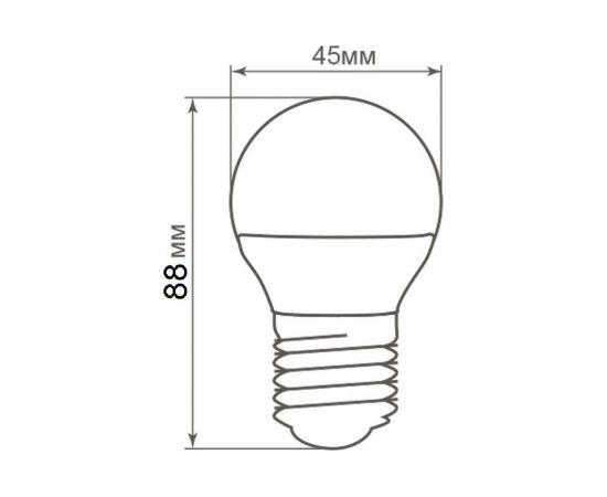 Светодиодная лампа ECON LED P 10Вт E27 4200K P45 ES 7310020 – изображение 3