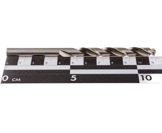 Сверло по металлу шлифованное HSS-G DIN 338 (10 шт; 8x75х117 мм) D.BOR 4100800T3D – изображение 3