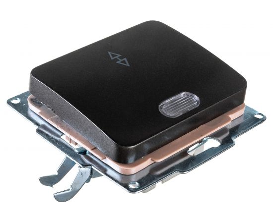 Выключатель проходной одноклавишный с индикатором СВЕТОЗАР ГАММА SV-54138-DM – изображение 3