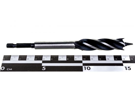 Сверло 4-х заходное по дереву (16х165 мм) ПРАКТИКА 037-657 – изображение 3