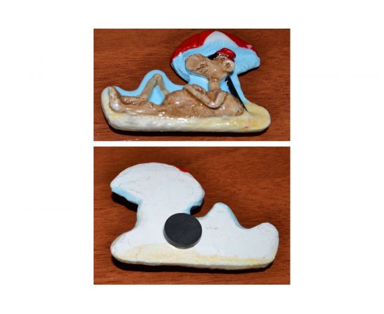 Магнит Проф-Магнит диск 15x3мм, 20шт. Ферритовый D15х3 Y35 – изображение 4