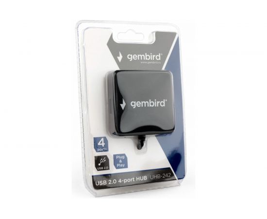 Концентратор Gembird USB 2.0 UHB-242 – изображение 4