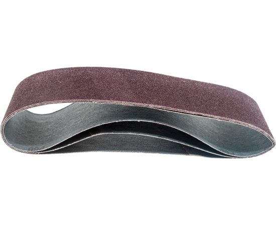 Лента шлифовальная "МАСТЕР" 3 шт. (75х533 мм; P60) для ЛШМ Зубр 35542-060 – изображение 4