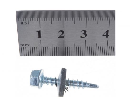 Кровельный саморез Качественный КРЕПЕЖ цинк, 4.8х29 мм, 85 шт 0300167 КЧ – изображение 4