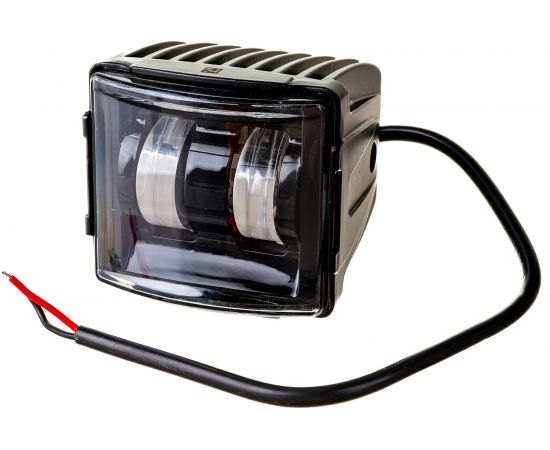 Светодиодная фара Вымпел WL-530 кв. мет. корп., LENS, 2 LED, 30W 5206 – изображение 5