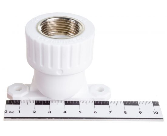 Угольник с креплением RTP PN25 комбинированный, внутренняя резьба D25х3/4 мм 15107 – изображение 5