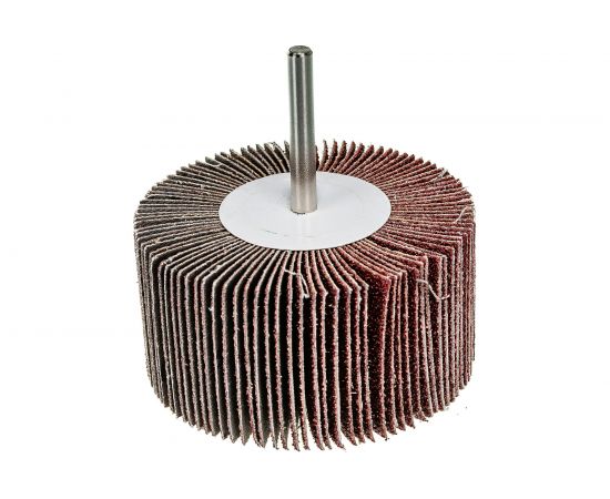 Круг шлифовальный веерный лепестковый МАСТЕР тип КЛО (40х80 мм; P60) Зубр 36604-060 – изображение 5