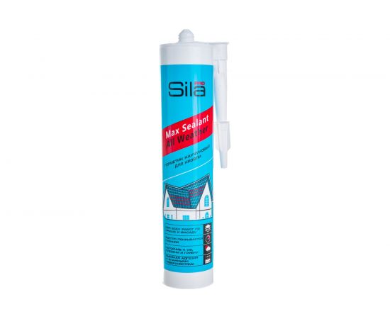 Каучуковый герметик для кровли Sila PRO Max Sealant, All weather, бесцветный, 290 мл SAWCL290 – изображение 5