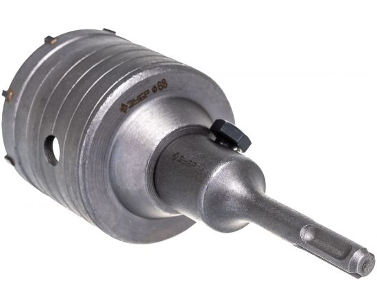 Набор коронок по бетону с оснасткой Мастер (50 мм; 68 мм; SDS-plus; кейс) ЗУБР 29211-H2 – изображение 7