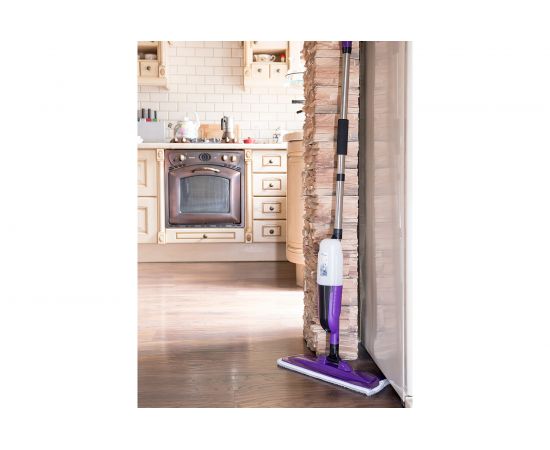 Швабра для влажной уборки поверхностей ФЕЯ ПОРЯДКА SMP-824 фиолетовая, с распылителем 4606400626244 – изображение 8
