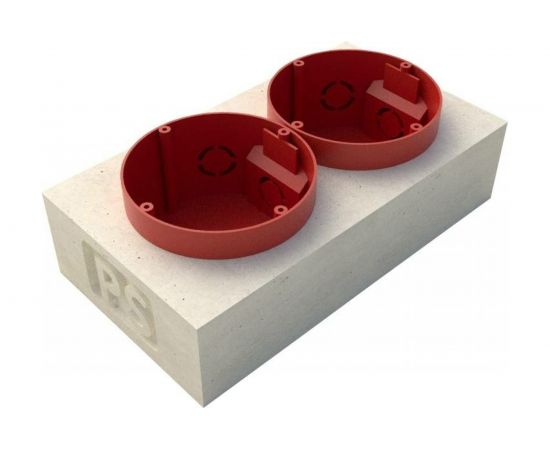 Подрозетник PhoneStar WOLF два гнезда 4631153911156 