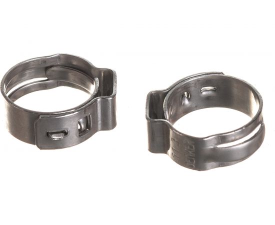 Ушковый хомут OETIKER 9,6-11,3мм, ширина 5мм, нерж. сталь Швейцария 16700007 