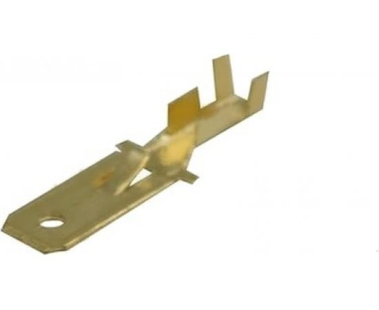 Плоская клемма REXANT штекер 6.3мм 0,5-1.5кв.мм 08-0911 