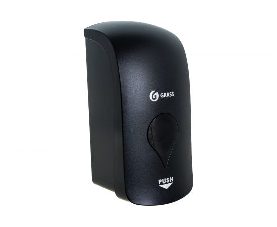 Ручной диспенсер для мыла Grass пенка, черный, пластиковый IT-0636 