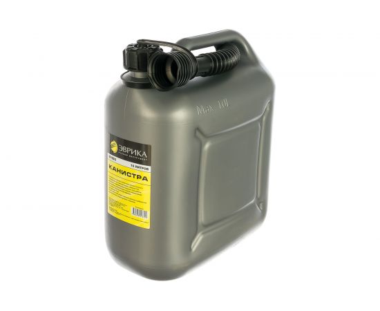 Канистра полиэтиленовая 10 л с носиком-лейкой ЭВРИКА ER-75010 
