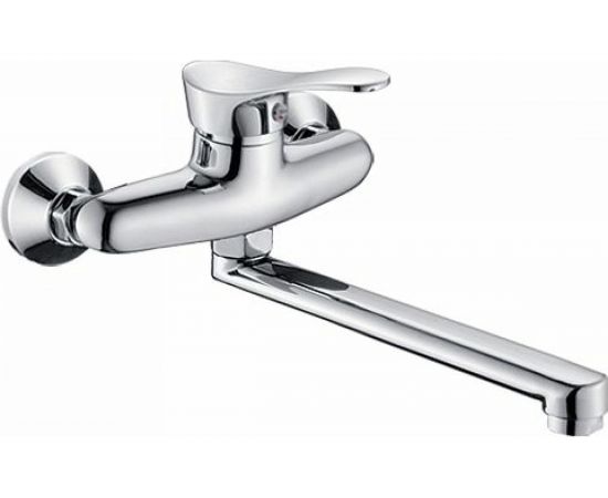 Универсальный смеситель с длинным прямым изливом Potato картридж 35 мм P46214 