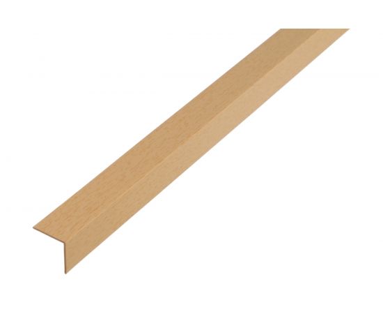 Уголок GAH ALBERTS ПВХ, под бук, 20x20x1.5х1000 мм 478711 