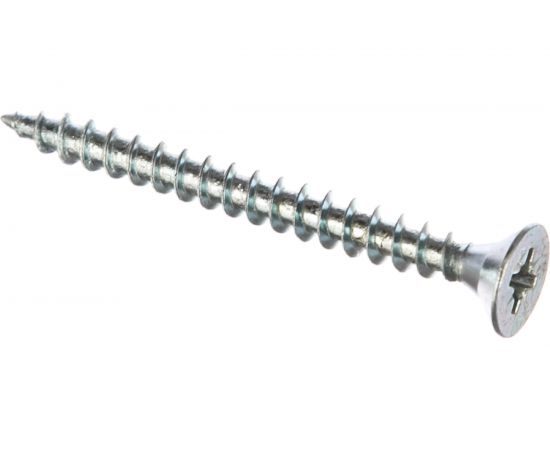 Потайной универсальный шуруп Метизный двор 5,0x50, оцинкованный, 250 шт. 4690441022684 