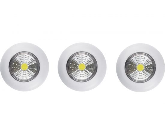 Светодиодный фонарь-подсветка REV, самоклеящийся, Pushlight, 3Pack, белый 29098 8 – изображение 2