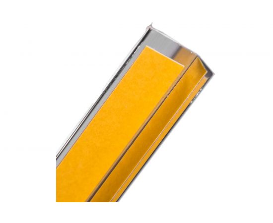 Самоклеящийся уголок GAH ALBERTS алюминиевый, хром 25x15x1,5 мм, 2 м 488635 – изображение 2