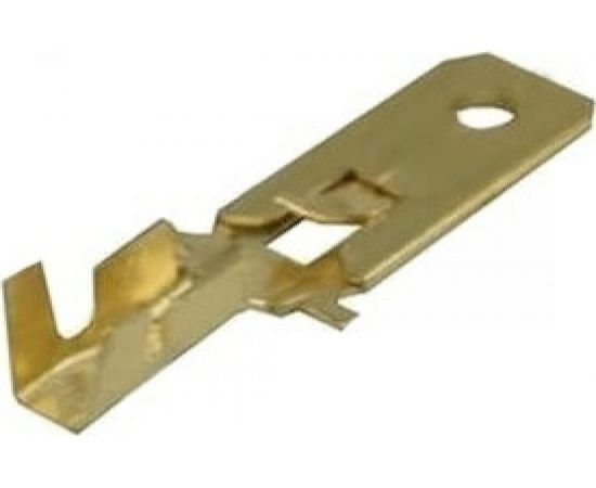 Плоская клемма REXANT штекер 6.3мм 0,5-1.5кв.мм 08-0911 – изображение 2