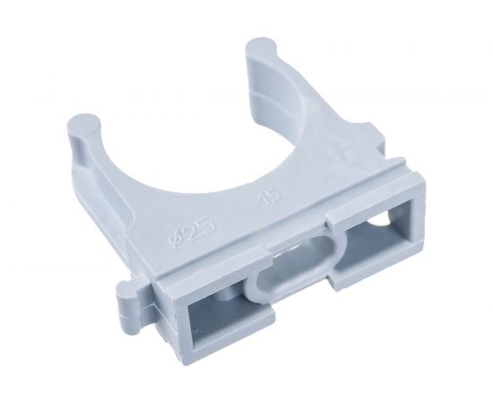 Скоба-держатель для металлопластиковых труб Зубр пластмассовая 25мм, 100шт 4-44951-26-100 – изображение 2