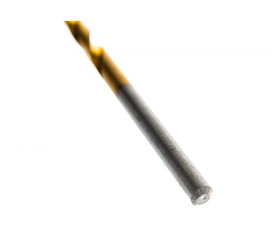 Сверло по металлу Профоснастка 3,3 мм HSS M2 TIN/135 DIN 338, 10 шт., №360 30202040 – изображение 3