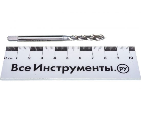 Машинный метчик FANAR М 6 х 1,0 HSSE 6H R40 DIN 371-C 800 с винт канав/C2-511101-0060/ 037075 – изображение 3