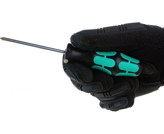 Крестовая отвёртка WERA 350 PH SB PH1x80 мм, на подвесе WE-100051 – изображение 4