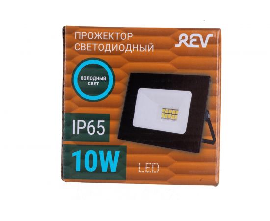 Светодиодный прожектор LED 10Вт, IP65, EXTRA SLIM-сверхтонкий REV 32300 6 – изображение 5