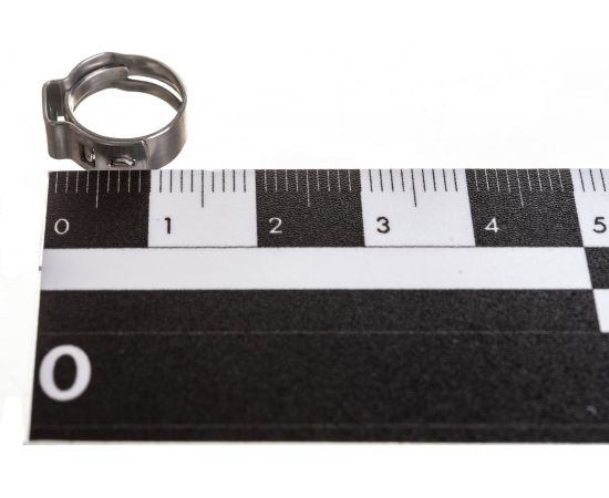 Ушковый хомут OETIKER 9,6-11,3мм, ширина 5мм, нерж. сталь Швейцария 16700007 – изображение 5