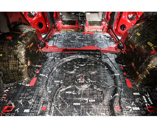 Вибродемпфирующий материал SGM АлюМаст Бета 4, уп. 10 листов 70002214 – изображение 6