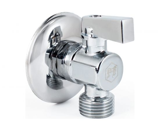 Шаровой кран PROFACTOR Угловой PF CHROME н/н 1/2 дюйма х 1/2 дюйма PF BAV 354 – изображение 7