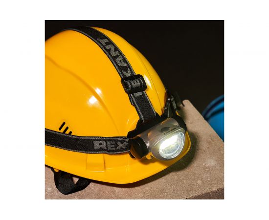Налобный светодиодный фонарь REXANT СОВ с широким углом освещения, 3 режима 75-703 – изображение 9